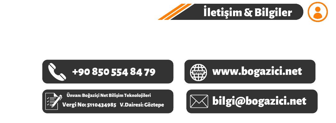 Boğaziçi Bilişim Teknolojileri İletişim Bilgileri